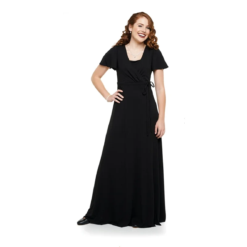 Sophia Crossover Empire Waist Dress sweetheart Neckline Romantic