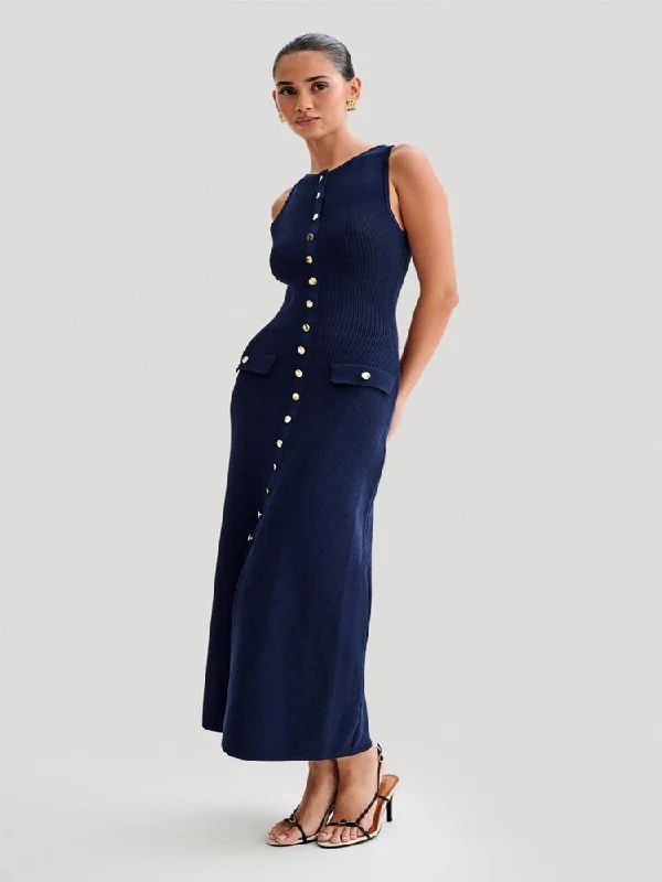 Elegant Lady Knitted Long Dresses Tunics Recommended stylist