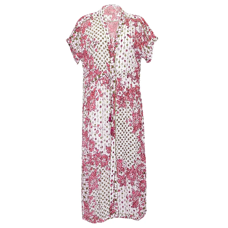 Long Dress Tunic Mya Pink Edelweiss Tunics Versatile all-occasion