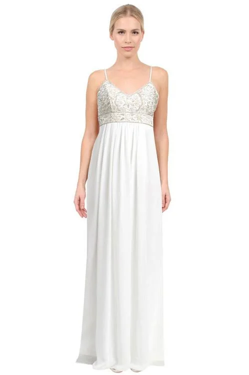 Sue Wong - Sleeveless Beaded Long Dress N3141 Tunics Brand named